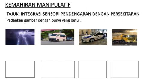 Integrasi sensori pendengaran dengan persekitaran.