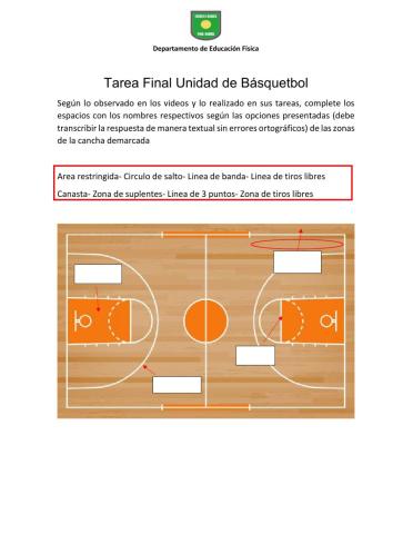 Tarea Final 8° Básico