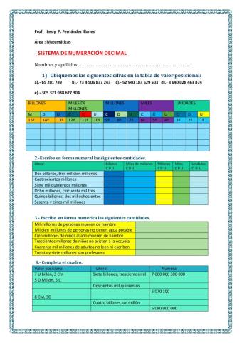 Sistema de numeración decimal