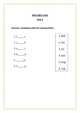 Shot Vowels