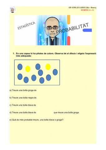 Estadística: probabilitat