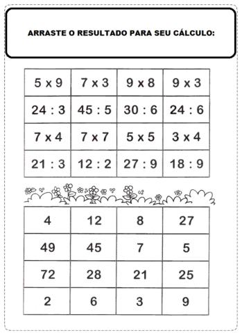 Multiplicação-Divisão