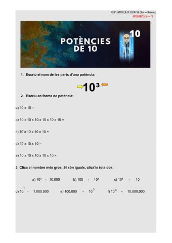 Potències de 10