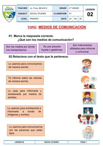 Medios de Comunicación