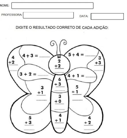 Adição borboleta