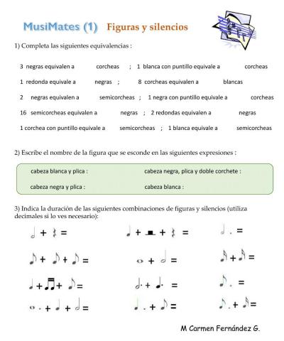 Figuras y silencios