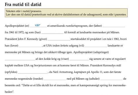 December 2011, nutid datid