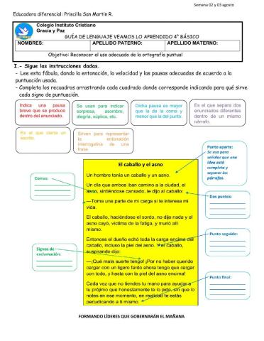 Guia de lenguaje signos de puntuación