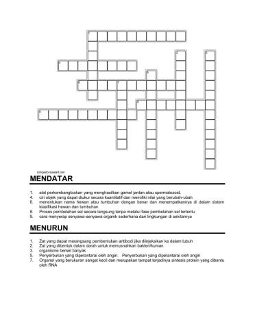 Puzzle biologi