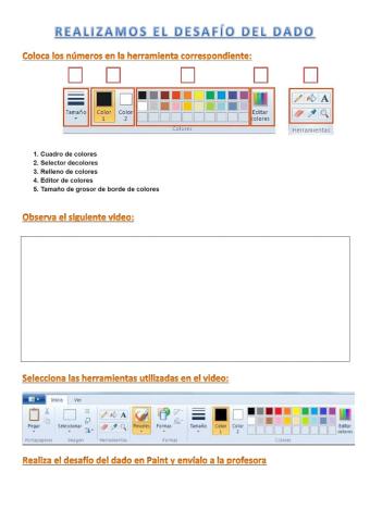 Desafío en Paint