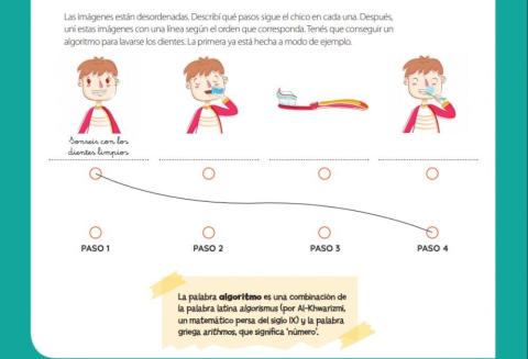 Instrucciones para lavarse los dientes