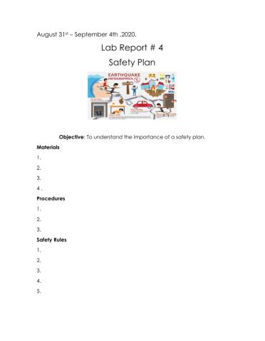 Lab report