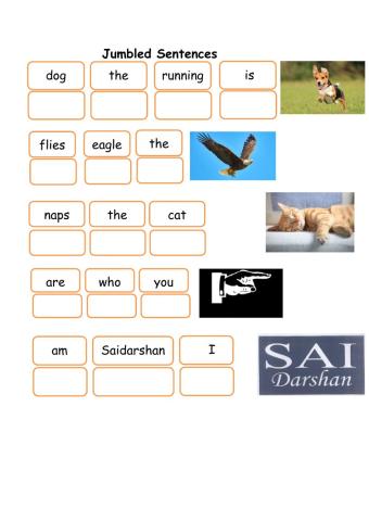 Jumbled Sentences