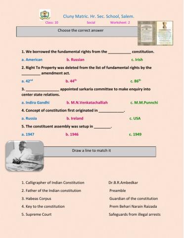 Class 10 Social 2 - Civics