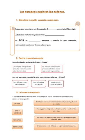 Los europeos exploran los océanos