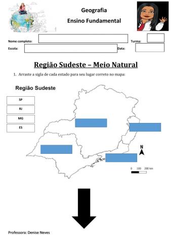 Região Sudeste - Meio Natural