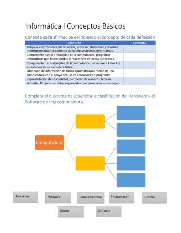 Informática: Conceptos Básicos