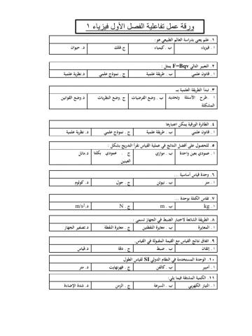 مدخل إلى علم الفيزياء