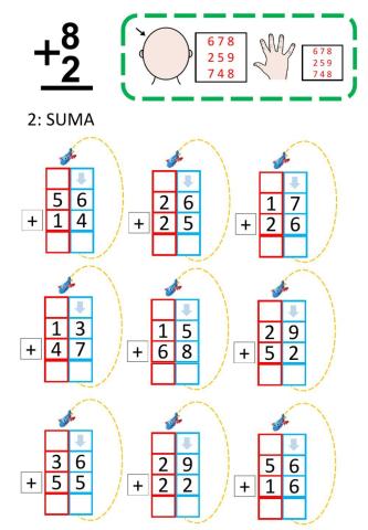 Suma de dos cifras llevando