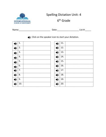 6-Spelling (U4)