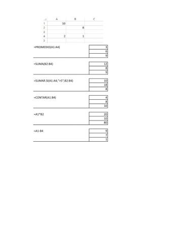 Excel - Funciones