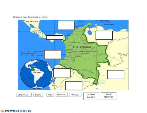 Limites de colombia