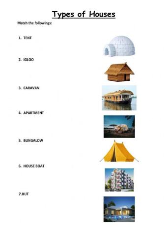 Types of houses