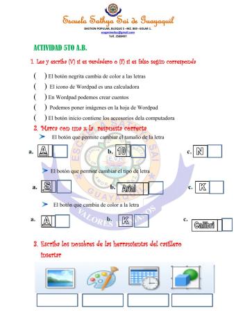 Actividad  de computación