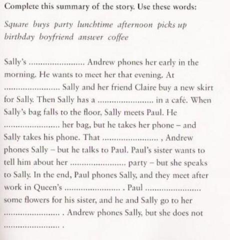 Sally's phone