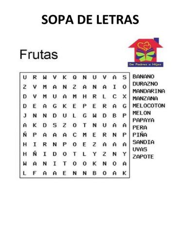 Frutas