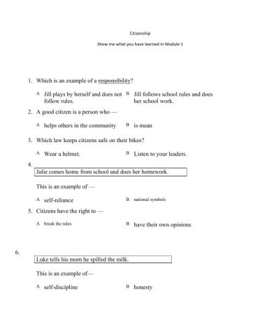 Social Studies Modul 1