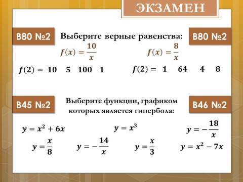 Функции-обратная пропорциональность 4