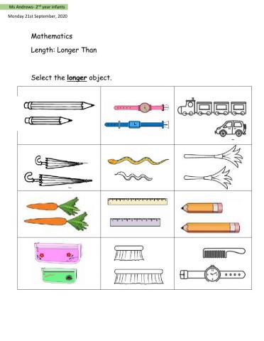 Measurement- Long-Short