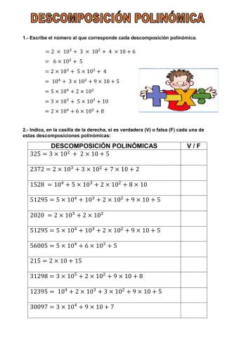 Descomposición polinómica