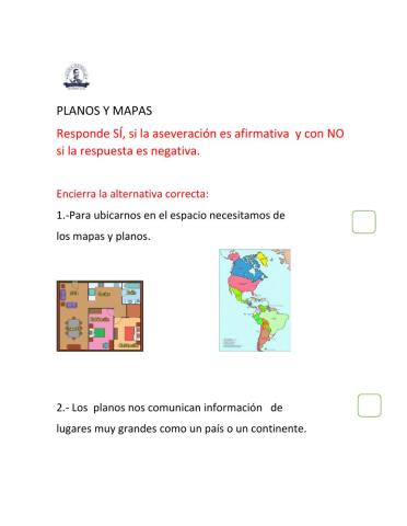 Planos y mapas