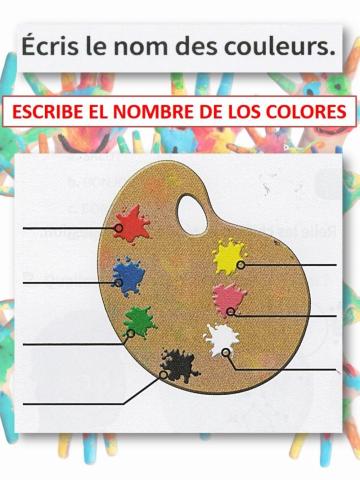 Les noms des couleurs