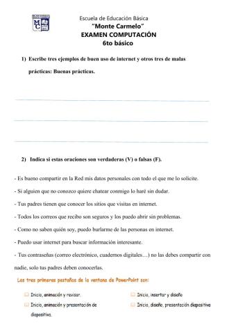 Examen de computacion