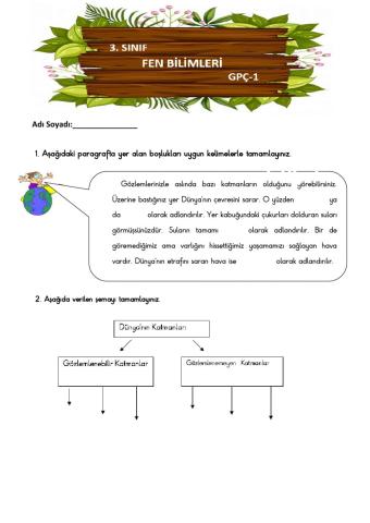 3.sinif fen bi̇li̇mleri̇ gpç 1