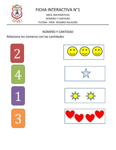 Numeros y canidades