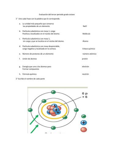 Composición de la materia