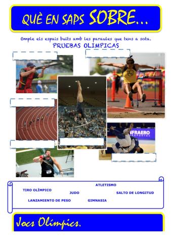 Que saps sobre...Juegos Olimpicos CI 04