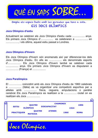 Que saps sobre...Jocs Olimpics CM-3r 02