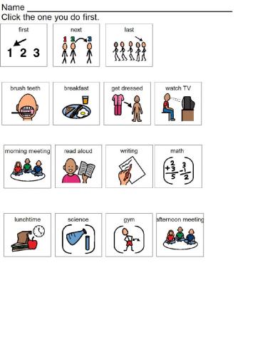 Schedule Sequencing