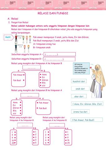 Relasi dan fungsi part 1