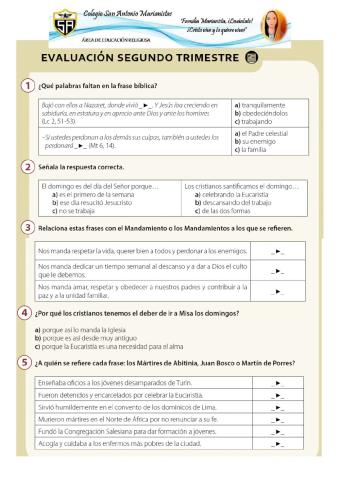 Prueba trimestral