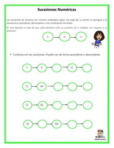 Sucesiones Numéricas