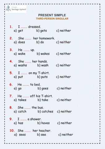 Third-person singular