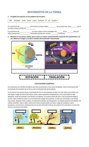 Movimiento de la tierra