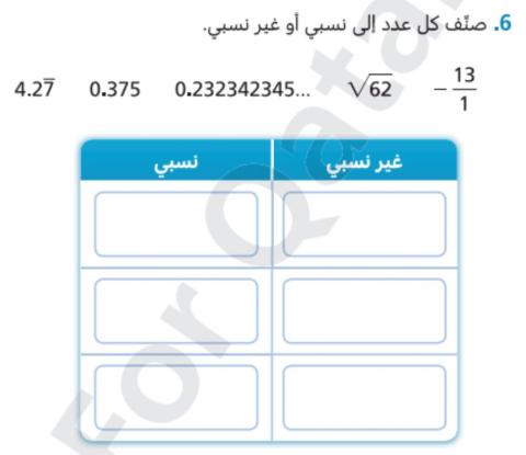 ألاعداد غير النسبية 1