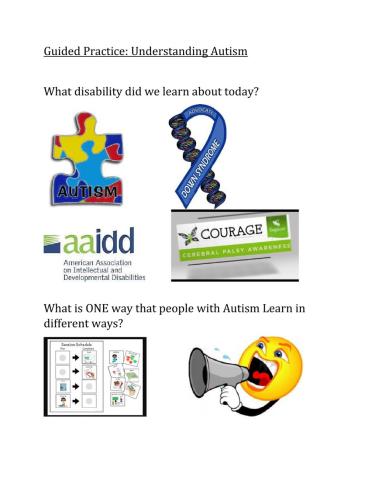 Understanding Autism